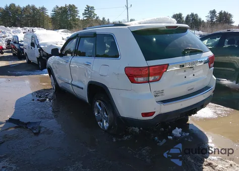 2011 Jeep Grand Cherokee Limited из США, поврежденный, VIN 1J4RR5GT0BC552183